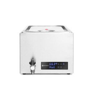 Hendi Sous-Vide Cooker 1/1 GN, 20 L, 0,6kW with Tap, from 45 °C to 90 °C Hendi Sous-Vide Cooker 1/1 GN, 20 L, 0,6kW with Tap, from 45 °C to 90 °C