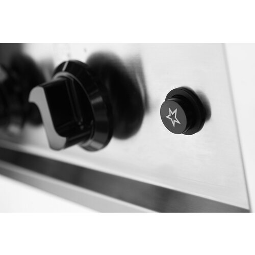 Hendi Gas Cooker with 5 Burners on an Open Base, 14,3 kW Hendi Gas Cooker with 5 Burners on an Open Base, 14,3 kW