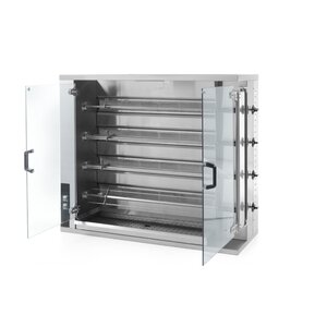 Hendi Gas Rotisserie Grill 4 Splits, 16-20 Chickens, 18,8 kW Hendi Gas Rotisserie Grill 4 Splits, 16-20 Chickens, 18,8 kW