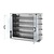 Hendi Gas Rotisserie Grill 4 Splits, 16-20 Chickens, 18,8 kW