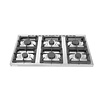 Hendi Gas Cooker with 6 Burners and Cupboard zamkniętą, 28,5 kW Hendi Gas Cooker with 6 Burners and Cupboard zamkniętą, 28,5 kW