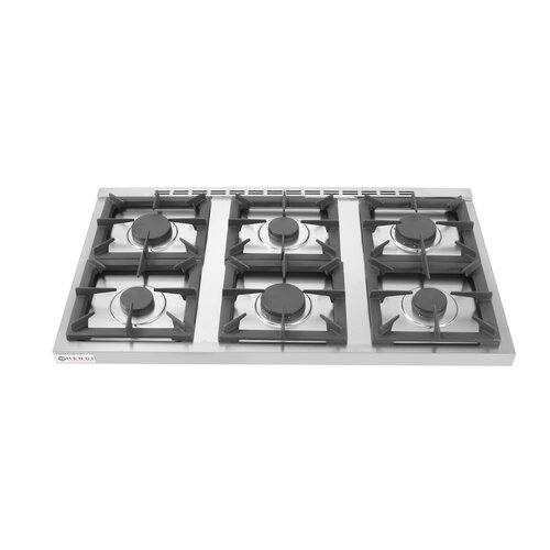 Hendi Gas Cooker with 6 Burners and Cupboard zamkniętą, 28,5 kW Hendi Gas Cooker with 6 Burners and Cupboard zamkniętą, 28,5 kW