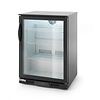 Arktic Single Hinged Door Back Bar Cooler 126 L, from 2 °C to 10 °C, Black