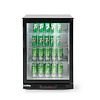 Arktic Single Hinged Door Back Bar Cooler 126 L, from 2 °C to 10 °C, Black