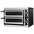 Prismafood Piec do pizzy 2-komorowy elektryczny 2,4 kW, 2 x Ø 32 cm, z oświetleniem komory