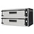 Prismafood Double Deck Electric Pizza Oven 12 kW, 2 x 3 x Ø 32 cm