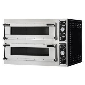 Prismafood Piec do pizzy 2-komorowy elektryczny 13,8 kW, 8 x Ø 40 cm