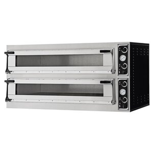 Prismafood Double Deck Electric Pizza Oven 20,4 kW, 12 x Ø 40 cm Prismafood Double Deck Electric Pizza Oven 20,4 kW, 12 x Ø 40 cm