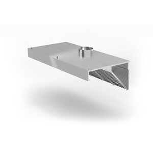 Hendi Diagonal wall hood with lighting, dimensions 1200x700x450 mm Hendi Diagonal wall hood with lighting, dimensions 1200x700x450 mm