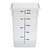 Cambro CAMBRO CamSquare® 20.8 l transparent polypropylene food container