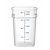 Cambro Pojemnik na żywność CamSquares Fresh Pro 22,8L, 289x289x(h)401mm, transparentny