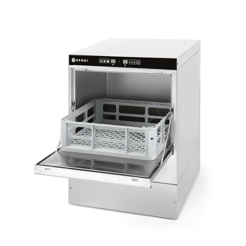 Hendi Undercounter Glasswasher 400 x 400 mm Electromechanical Control, up to 60 baskets/h Hendi Undercounter Glasswasher 400 x 400 mm Electromechanical Control, up to 60 baskets/h