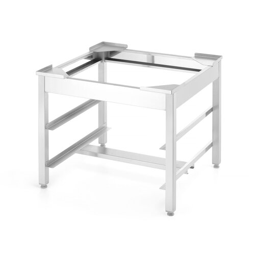 Hendi Podstawa pod zmywarkę do naczyń, 2 pary prowadnic na kosze 500x500x(H)150 mm, o wym. 560x560x(H)500 mm