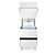 Hendi Pass-Through Dishwasher 500 x 500 mm with Digital Control, up to 60 baskets/h