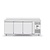Arktic Tripple Door Refrigerated Table with Splashback 420 L, from -2 °C to 8 °C, Side-Mounted Compressor