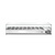Arktic Top unit for storing ingredients 9x 1/3 GN, 180 W, from 0 to 8°C with Tempered Glass Display
