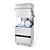 Hendi Pass-Through Dishwasher 500 x 500 mm, up to 30 baskets/h