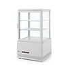 Arktic Refrigerated Display Square, 58 L, from 2°C to 6°C, Countertop, White