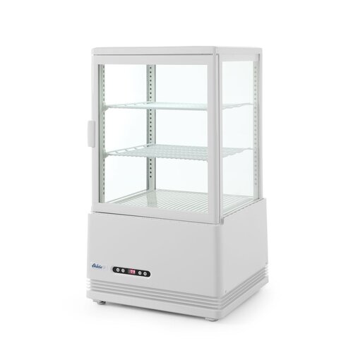 Arktic Refrigerated Display Square, 58 L, from 2°C to 6°C, Countertop, White Arktic Refrigerated Display Square, 58 L, from 2°C to 6°C, Countertop, White