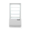 Arktic Refrigerated Display Square, 68 L, from 2°C to 6°C, Countertop, White