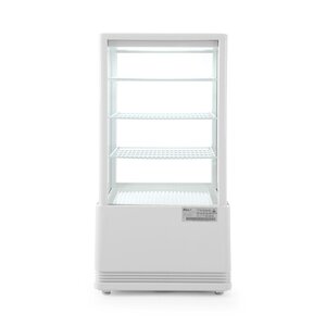Arktic Refrigerated Display Square, 68 L, from 2°C to 6°C, Countertop, White