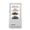 Arktic Refrigerated Display Square, 68 L, from 2°C to 6°C, Countertop, White