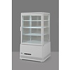 Arktic Refrigerated Display Square, 68 L, from 2°C to 6°C, Countertop, White