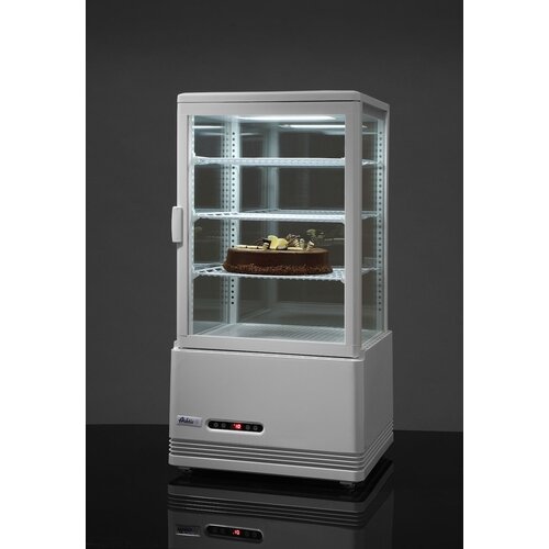 Arktic Refrigerated Display Square, 68 L, from 2°C to 6°C, Countertop, White Arktic Refrigerated Display Square, 68 L, from 2°C to 6°C, Countertop, White