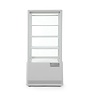 Arktic Refrigerated Display Square, 78 L, from 2°C to 6°C, Countertop, White
