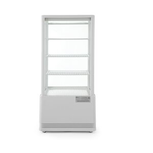 Arktic Refrigerated Display Square, 78 L, from 2°C to 6°C, Countertop, White Arktic Refrigerated Display Square, 78 L, from 2°C to 6°C, Countertop, White