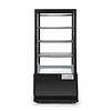 Arktic Refrigerated Display Square, 78 L, from 2°C to 6°C, Countertop, Black