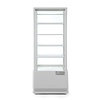Arktic Refrigerated Display Square, 98 L, from 2°C to 6°C, Countertop, White