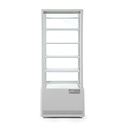 Arktic Refrigerated Display Square, 98 L, from 2°C to 6°C, Countertop, White