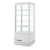 Arktic Refrigerated Display Square, 98 L, from 2°C to 6°C, Countertop, White