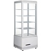 Arktic Refrigerated Display Square, 98 L, from 2°C to 6°C, Countertop, White
