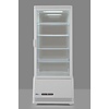 Arktic Refrigerated Display Square, 98 L, from 2°C to 6°C, Countertop, White