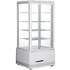 Arktic Refrigerated Display Square, 98 L, from 2°C to 6°C, Countertop, White