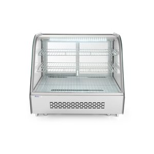 Arktic Refrigerated Display Rectangular, 120 L, from 2°C to 6°C, Countertop, Black-Silver Arktic Refrigerated Display Rectangular, 120 L, from 2°C to 6°C, Countertop, Black-Silver