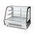 Arktic Refrigerated Display Rectangular, 120 L, from 2°C to 6°C, Countertop, Black-Silver