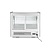 Arktic Refrigerated Display Rectangular, 120 L, from 2°C to 6°C, Countertop, Black-Silver