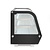 Arktic Refrigerated Display Rectangular, 120 L, from 2°C to 6°C, Countertop, Black-Silver
