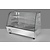 Hendi Countertop Pizza Heating Display 160 L, 3-Level, 1,50 kW, from 30 to 90 °C, with Bent Glass, Silver
