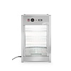 Hendi Countertop Pizza Heating Display 97 L, 3-Level, 0,80 kW, from 30 to 90 °C, with Bent Glass, Silver Hendi Countertop Pizza Heating Display 97 L, 3-Level, 0,80 kW, from 30 to 90 °C, with Bent Glass, Silver