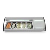 Arktic Sushi or tapas Top Unit 5x 1/3 GN, 160W, from 3 to 7°C