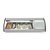 Arktic Sushi or tapas Top Unit 5x 1/3 GN, 160W, from 3 to 7°C