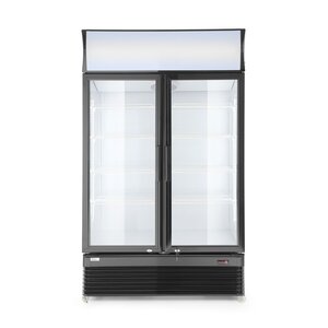 Arktic Double Glass Door Refrigerator 750 L, 2 °C to 10 °C