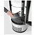 Arktic Refrigerated Display Round, 100 L, from 2°C to 6°C, Countertop, Black-Silver
