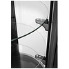 Arktic Refrigerated Display Round, 100 L, from 2°C to 6°C, Countertop, Black-Silver