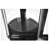Arktic Refrigerated Display Round, 100 L, from 2°C to 6°C, Countertop, Black-Silver