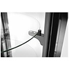 Arktic Refrigerated Display Round, 360 L, from 2°C to 6°C, Stationary, Black-Silver